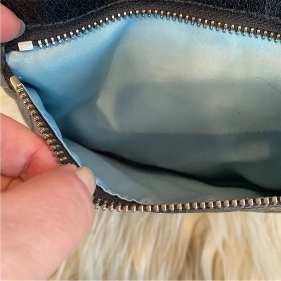 Coach Poppy Glam Shoulder Tote with Front Zip Pocket and Tags NWOT - Picture 6 of 11